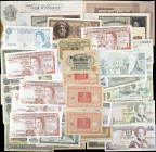 MIXED LOTS. Europe. Lot of (63). Mixed Banks. Mixed Denominations, Mixed Dates. P-Various. Fine to About Uncirculated.
Damage/issues are noticed. SOL...