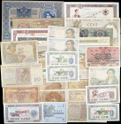 MIXED LOTS. Europe. Lot of (34). Mixed Banks. Mixed Denominations, Mixed Dates. P-Various. Fine to Uncirculated.
Specimens are found in the mix. Dama...