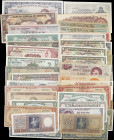 MIXED LOTS. South America. Lot of (54). Mixed Banks. Mixed Denominations, Mixed Dates. P-Various. Fine to About Uncirculated.
Damage/issues are notic...