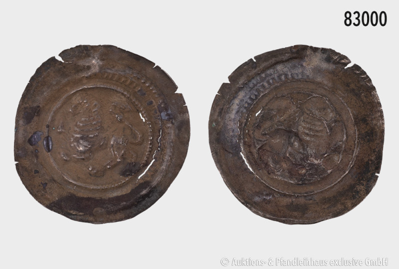 Braunschweig Lüneburg, Heinrich der Löwe (1142-1195), Brakteat o. J., 0,76 g, 27...