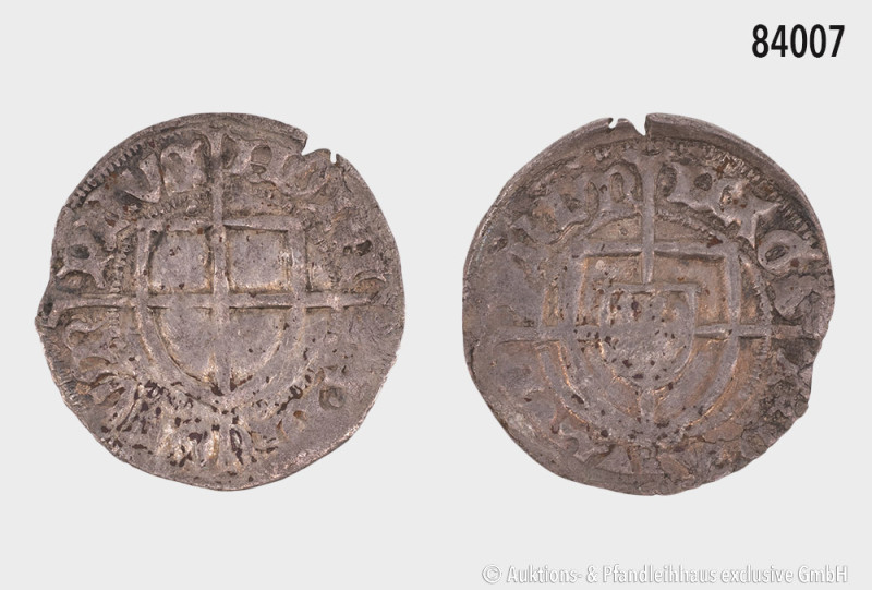 Deutscher Orden, Paul von Russdorf (1422-1440), Schilling, Thorn, 1,36 g, 21 mm,...