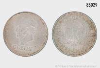 Weimarer Republik, 3 RM 1932 A, Goethe, 15,14 g, 30 mm, Jaeger 350, angelaufen, kleine Randfehler, sehr schön