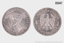 Drittes Reich, 5 RM 1934 F, Schiller, 13,88 g, 29 mm, AKS 71, kleine Kratzer und Randfehler, fast vorzüglich