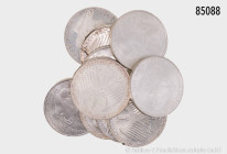 BRD, Konv. 10 x 10-DM-Gedenkmünzen Olympia 1972 sowie ca. 16 x 5-DM-Gedenkmünzen, gemischter Zustand, bitte besichtigen, auf Foto nur ein Teil abgebil...