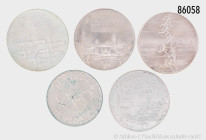 Finnland, Konv. 11 Silbermünzen, dabei 10 Markkaa 1967, 1970, etc., gemischter Zustand, bitte besichtigen, auf Foto nur ein Teil abgebildet
