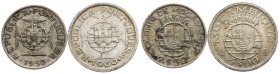 Mozambique, 2.50 Escudos, 5 Escudos 1950, 1960