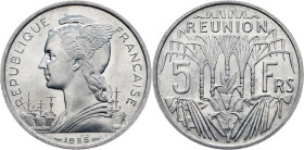 Reunion, 5 Francs 1955, Paris