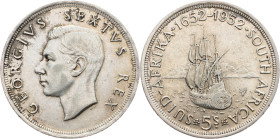 South Africa, 5 Shillings 1952