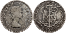 South Africa, 2 Shillings 1953