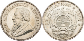 South African Republic, 2 1/2 Shillings 1897, Pretoria