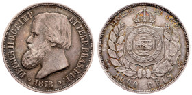 Brazil, 1000 Reis 1878