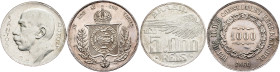 Brazil, 1000 Réis, 5000 Réis 1860, 1936