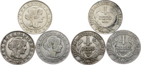 Brazil, 2000 Réis 1924, 1926, 1929
