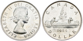 Canada, 1 Dollar 1954, Ottawa