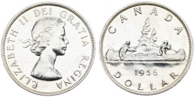 Canada, 1 Dollar 1956, Ottawa