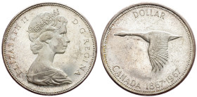 Canada, 1 Dollar 1967