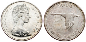 Canada, 1 Dollar 1967