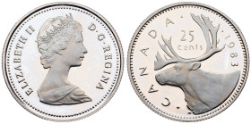 Canada, 25 cents 1983, Ottawa
