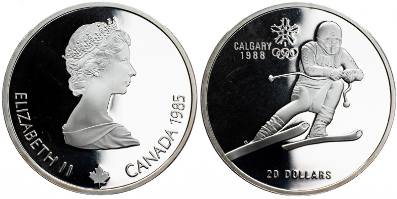 Canada, 20 Dollar 1985, Ottawa Canada, 20 Dollar 1985, Ottawa, Ag, KM# 145|1988 ...