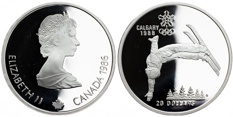 Canada, 20 Dollar 1986, Ottawa Canada, 20 Dollar 1986, Ottawa, Ag, KM# 151|1988 ...