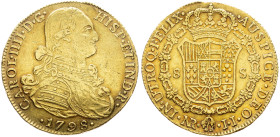 Charles IV., 8 Escudos 1790, Madrid