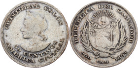El Salvador, 50 Centavos 1894