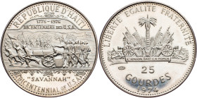 Haiti, 25 Gourdes 1974
