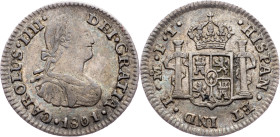 Mexico, 1/2 Real 1801