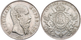 Mexico, 1 Peso 1866