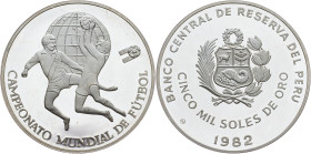 Peru, 5000 Soles 1982