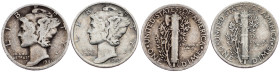 USA, 10 Cents 1941, 1943