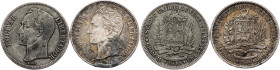 Venezuela, 2 Bolívares 1945, 1960