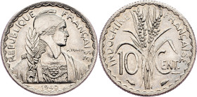 French Indochina, 10 Centimes 1940, Paris