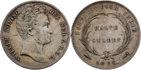 Netherlands East Indies, 1/2 Gulden 1826