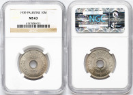 Palestine, 10 Mils 1939