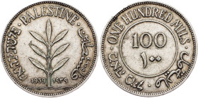 Palestine, 100 Mils 1939