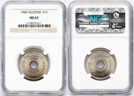 Palestine, 10 Mils 1946
