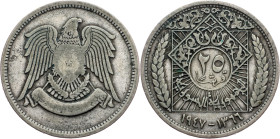 Syria, 25 Piastres 1366 (1947)