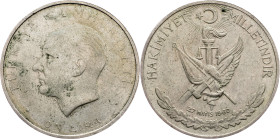 Turkey, 10 Lira 1960
