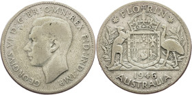 Australia, 1 Florin 1946