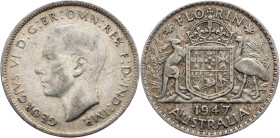 Australia, 1 Florin 1947
