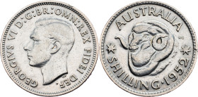 Australia, 1 Shilling 1952