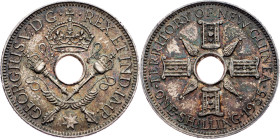 New Guinea, 1 Shilling 1935, Melbourne