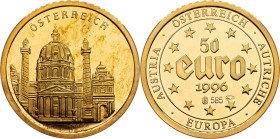 Bayerisches Munzkontor, Medal 1996, Au