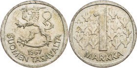 Finland, 1 Markka 1967