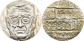 Finland, 10 Markkaa 1970