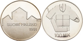 Finland, 100 Markkaa 1991