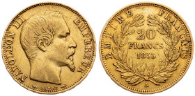 France, 20 Francs 1853, Paris