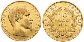 France, 20 Francs 1855, Paris