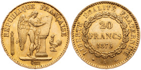 France, 20 Francs 1875, Paris